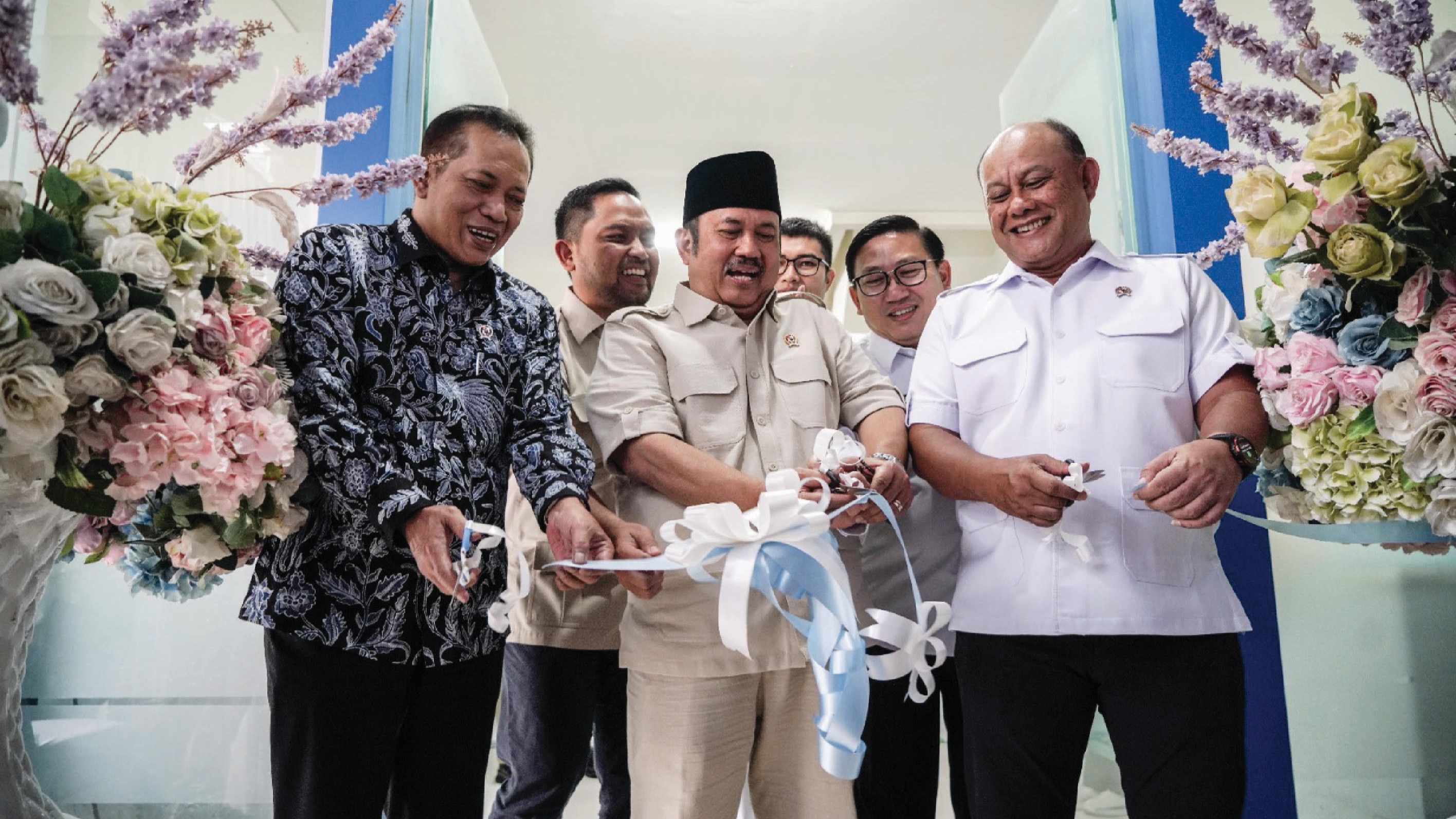 Susu Menu Favorit MBG! Kepala BGN Mukomuko Launching Rumah Susu