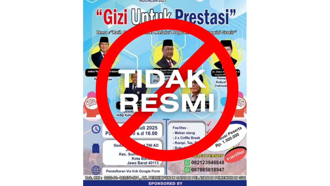 BGN Mukomuko Tegaskan Kegiatan Deklarasi dan Seminar PSPPG di Bandung Bukan Kegiatan Resmi