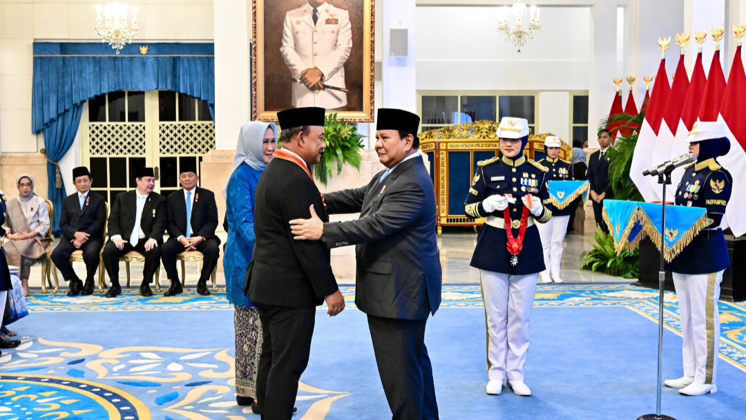 Kepala BGN Mukomuko Dianugerahi Bintang Mahaputera Utama oleh Presiden Prabowo