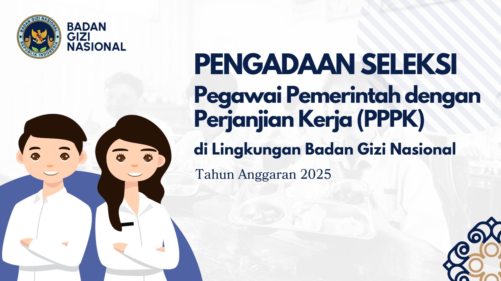 Pengumuman Seleksi Pengadaan Pegawai Pemerintah Dengan Perjanjian Kerja Tingkat Instansi Tahap II di Lingkungan Badan Gizi Nasional Mukomuko Tahun Anggaran 2025